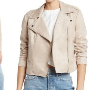 BB Dakota Steve Madden faux suede moto Womens jacket Sz. XXL